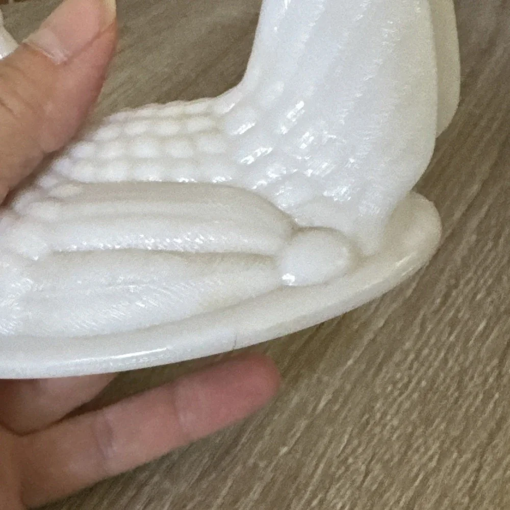 Summit White Milk Glass 5.5